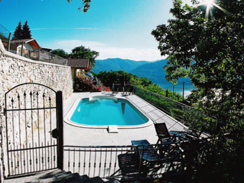 Bild von Ferienhaus in Italien Lake Maggiore Vakantiehuis in Bassano Tronzano Piemont