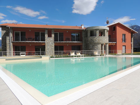 Bild von Ferienhaus in Italien Lago di Como Residence in Gravedona Lombardia