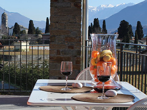 Bild von Ferienhaus in Italien Lago di Como Residence in Gravedona Lombardia