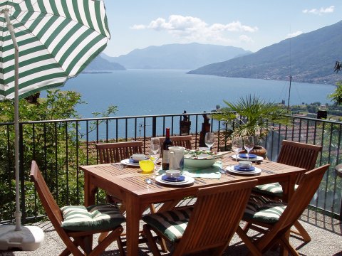Bild von Ferienhaus in Italien Lago di Como Casa vacanza in Gravedona Lombardia