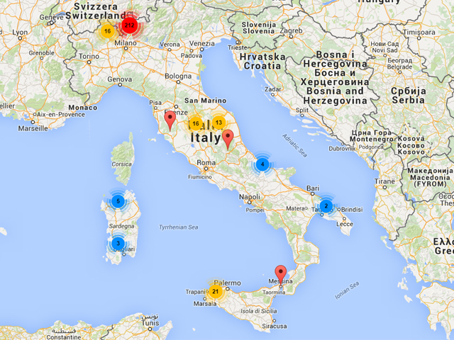 Italien Karte - Planung und Vorbereitung Ihres Urlaubs